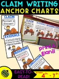 Claim Writing Anchor Charts
