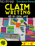 Claim Writing: Complete Unit