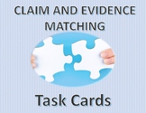 Claim and Evidence Matching Task Cards Set #2
