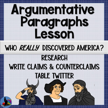 Preview of Writing Argumentative Paragraphs: Powerpoint and Graphic Organizers