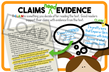 Preview of Claims and Evidence Digital Poster