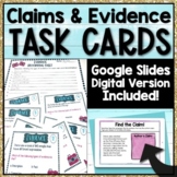 Claims and Evidence Task Cards