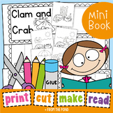 Reader - Clam and Crab - Print Cut Make and READ