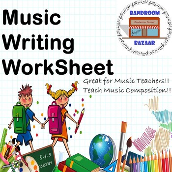 clap stomp rest music composition worksheet cut n paste by bandroom bazaar