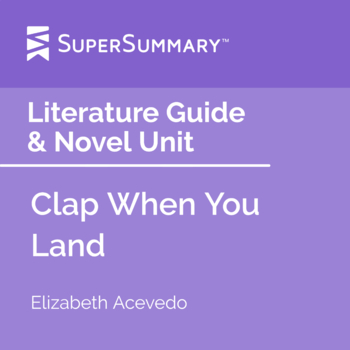 Preview of Clap When You Land Literature Guide & Novel Unit