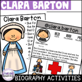 Clara Barton Biography Activities, Report, & Flip Book - W
