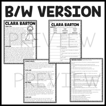 Who Was Clara Barton? PDF Free Download