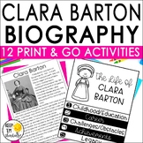 Clara Barton Biography, Activities, Graphic Organizers - W