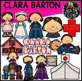 Clara Barton Clip Art Set {Educlips Clipart}