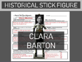 Clara Barton Historical Stick Figure (Mini-biography)