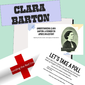 Preview of Clara Barton- Interactive Power Point Lesson
