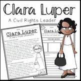 Clara Luper Reading & Lapbook Activity