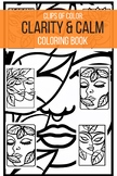 Clarity and Calmness Coloring Book - 60 Unique Faces