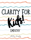 Clarity for Kids 10 Day Journal- Empathy