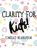 Clarity for Kids 10 Day Journal Prompt- Conflict Resolution