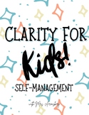 Clarity for Kids 10 Day Journal- Self- Management