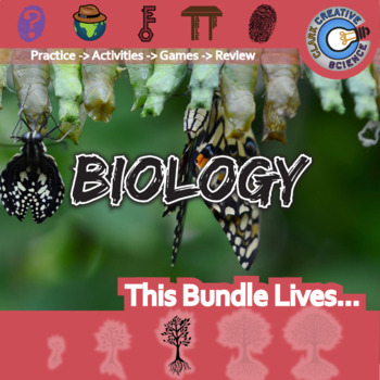 Preview of Clark Creative Biology -- ALL OF IT + Free Downloads FOR LIFE!