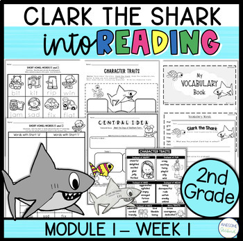 Preview of Clark the Shark | HMH Into Reading | Module 1 Week 1