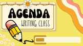 Class Agenda (daily agenda)