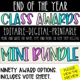 Class Award Certificates | BUNDLE | End of the Year Award 