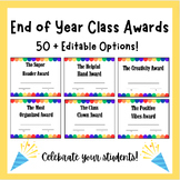 Class Awards | Class Superlatives | End of Year | | 50+ Ed