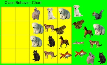 Preview of Class Behavior Chart
