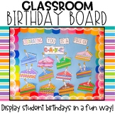 Class Birthday Bulletin Board | Class Birthday Display