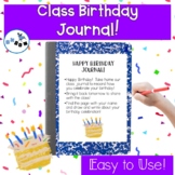 Class Birthday Journal