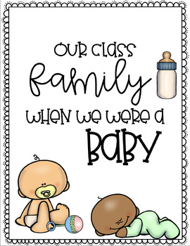 Preview of Class Book - Baby Pictures