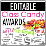 Class Candy Awards | EDITABLE