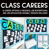 Classroom Jobs - Class Careers Bulletin Board and Job Application