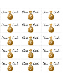 Preview of Class Cash Dollars