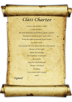Preview of Class Charter