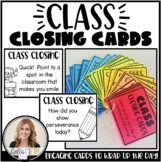 Class Closing Cards
