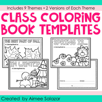 Download Class Coloring Book Templates By Primarily Speaking By Aimee Salazar