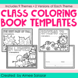 Class Coloring Book Templates