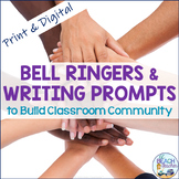 Class Community Bell Ringers and Writing Prompts (Distance