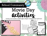 Class Community / management  - movie day night  coloring 