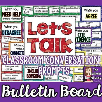 Preview of Classroom Conversations / Discussions Bulletin Board