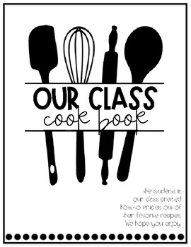 Preview of Class Cook Book - How-To Article Project