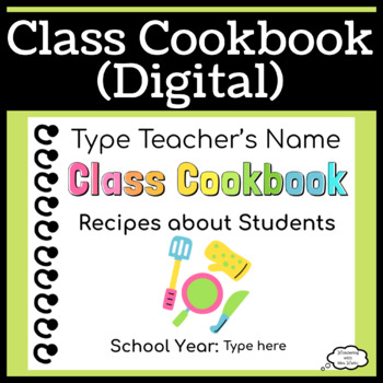 Preview of Class Cookbook