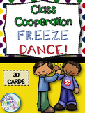 Class Cooperation Freeze Dance - Elementary Movement Activity