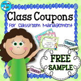 Class Coupon Rewards for Classroom Management Ticket Syste