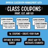 Class Coupons Print and Go!