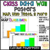 Class Data Wall Tracking Poster PowerPoint Editable NWEA M