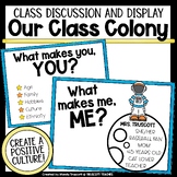 Diversity Class Discussion & "All About Me" Bulletin Board