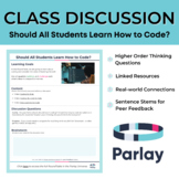 Class Discussion: Should All Students Learn How to Code?