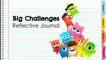Preview of Class Dojo Big Ideas Reflection Journal: Big Challenges