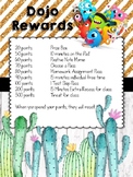 Class Dojo Incentives with Cute Cactus Theme