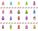 Class Dojo Monster Set: Winter Collection